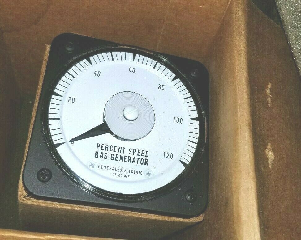 General Electric  50-103111FAFA2TCD DC AMMETER 0-1 MA DC ONAN 302-1484 NOS - $123.56