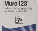 Bausch + Lomb Muro 128 5% Ophthalmic Solution 15 ML (0.5oz) - £13.39 GBP