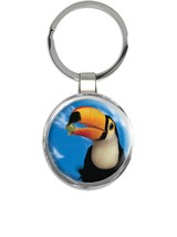 Toucan : Gift Keychain Nature Bird Brazil Costa Rica Tropical Animal Eco - £6.28 GBP