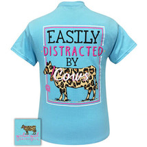 New GIRLIE GIRL T SHIRT EASILY DISTRACTED - $22.76+