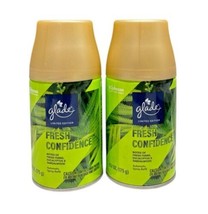 (2) Glade FRESH CONFIDENCE Automatic Spray Refills 6.2oz Cans Limited Ed... - £23.15 GBP