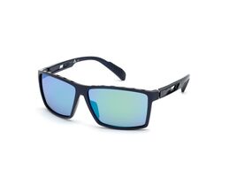 ADIDAS SPORT SP0010 Sunglasses Sun Glasses 91Q Blue Authentic New 63 Unisex - $60.59