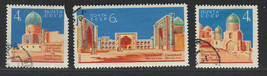 RUSSIA USSR CCCP 1963  Very Fine Used Hinged Stamps Scott # 2808-2810 - $0.93
