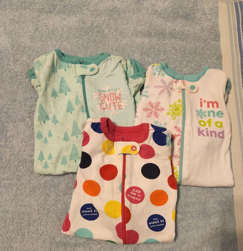 3 Piece PJ Set 0-3 Months (BG25) - $15.82