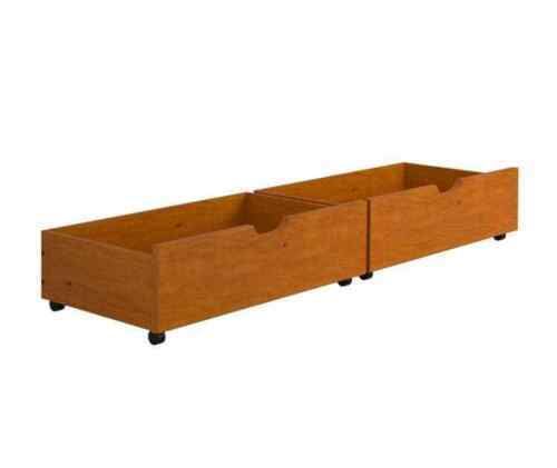 Joseph Under-Bed Storage Drawers in Honey - $256.41