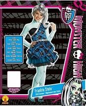 Child Halloween Costume Wig Deluxe Frankie Stein Rubies Monster High Sm Med Lg - £17.18 GBP