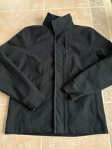 Banana Republic Black Soft Shell Jacket Men Size S - £39.56 GBP