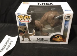 Funko Pop! Movies Jurassic World Dominion Tyrannosaurus Rex Vinyl Figure #1211 - £30.64 GBP