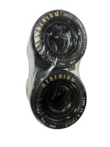 NEW 4 Hyberium 65mm Wheels 65mm 80A Black Longboard SkateBoard Wheels Bl... - £37.98 GBP