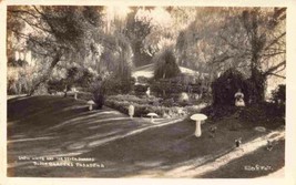 Snow White Seven Dwarfs Busch Gardens Pasadena California Real Photo postcard - £5.43 GBP