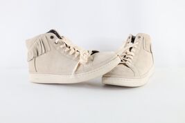Ugg Australia Mens 11 Fringed Suede Leather Cali High Top Shoes Sneakers... - $49.45