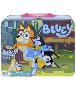 Bluey™ 24-Piece Puzzle &amp; Tin Storage Box - £12.57 GBP