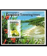 Stamp-DOMINICA 1979 FLOWERING TREES MNH  SOUVENIR SHEET -Perfume tree - $71.19 MXN