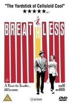Breathless DVD (2000) Jean-Paul Belmondo, Godard (DIR) Cert PG Pre-Owned Region  - £13.99 GBP