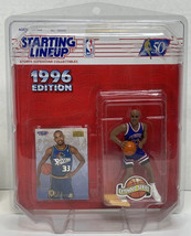 1996 Grant Hill Starting Lineup Ft Wayne Pistons Extended Series Action ... - $9.95