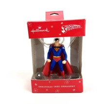 Hallmark DC Superman Ornament Man Of Steel 3.5&quot; - £8.60 GBP