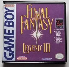 Final Fantasy Legend Iii Case Only Game Boy Box Best Quality - £10.99 GBP