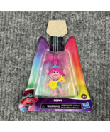 Trolls Hasbro DreamWorks Trolls World Tour Poppy 3&quot; Figure Holding Guita... - $10.21