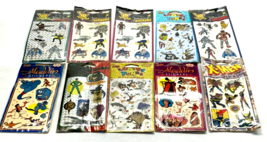 Lot of 10 Vintage 90s Stickers - X-Men VR Troopers Looney Toons Aladdin - Sealed - £54.29 GBP