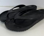 Birkenstock Honolulu EVA  Size 44 M11 Thongs Flip Flop Sandals Black Wat... - $23.75