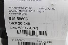 Blower Motor Front Fits 03-06 08-10 PORSCHE CAYENNE 40735 image 2