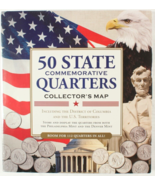 Quarter Collector&#39;s Maps Value Pack (Set of 2) 1999 - 2021 State and Par... - £18.24 GBP