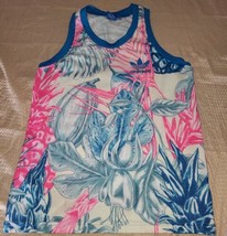 Adidas  Originals Floral Tank With Number Back Print Aj7848 Small - £23.37 GBP