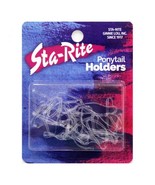  Sta-Rite 4mm Hair Elastics Clear- 25pk - $16.39 CAD
