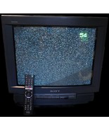 sony trinitron crt tv 20in Not Sure Of Model- Works Great- Gaming  - €194,45 EUR