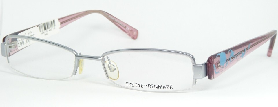 EYE Denmark METROPOLIS PA.155A 7139 SILVER /BLUE / ROSE EYEGLASSES 53-18... - $84.99