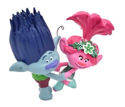 Hallmark Christmas Ornament 2021 Trolls Holiday in Harmony Poppy and Branch - £19.48 GBP