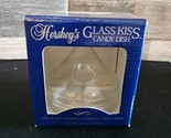 1990 Hershey&#39;s Glass Kiss Clear Candy Dish with Lid and Box - $15.47