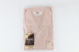 Deadstock Vintage 70s Streetwear Mens XL 2 Piece Long Sleeve Pajamas Set... - $2,195.45 MXN