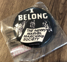 THE MARVEL MARCHING SOCIETY 2024 NYCC NY Comic Con EXCLUSIVE PIN BUTTON - $14.85