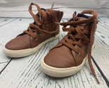 Boys Leather Dress Mateo High Top Sneakers Size 11 - $18.04