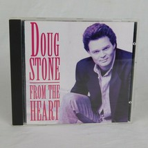 Doug Stone From the Heart CD 1992 Sony Music Warning Labels Too Busy Being Love - £4.68 GBP