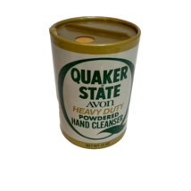 Vtg NOS Avon Quaker State Heavy Duty Powdered Hand Cleanser Full Unused ... - £6.83 GBP