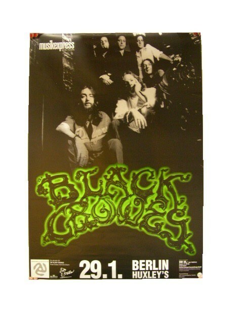 The Noir Crowes Berlin Tour Shot Brilliant Concert Poster-
show original... - $89.64