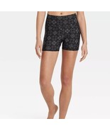 Women&#39;s High Waisted 2.5&quot; Bike Shorts JOYLAB X-Small Black NWT - $14.84