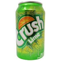 12 Cans of Crush Lime Soda Soft Drink 355ml Each -Limited Time Offer- - $55.15