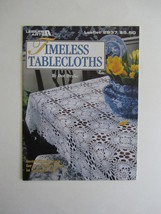 Timeless Tablecloths by Dot Drake 5 Designs 19 Sizes Leisure Art Leaflet 1996 - £4.79 GBP