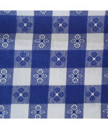 58&quot;x144&quot; - Blue Check - Tablecloth Tavern Gingham Checker Plaid Design P... - £67.47 GBP