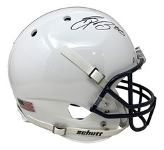 Saquon Barkley Full Signature Penn State FS Schutt Replica Speed Helmet ... - £305.19 GBP