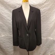 Jones New York Petites Women&#39;s Black Pinstripe Blazer and Pants Set, Siz... - $69.29