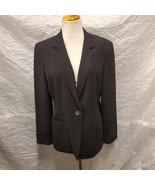 Jones New York Petites Women&#39;s Black Pinstripe Blazer and Pants Set, Siz... - £54.48 GBP
