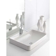 Kohler K-2660-1-0 Vitreous China Above Counter Rectangular Bathroom Sink... - $307.40