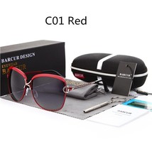 Polarized Ladies Sunglasses Women Gradient Lens Round Sun Glasses Square Luxury  - £22.91 GBP
