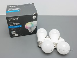 C by GE 93128983 A19 LED Color Smart Light Bulbs - 4 Pack - $430.40 MXN