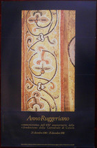 Original Poster Italy Cefalu Cathedral Roger 850 Years - £50.67 GBP