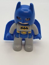 Lego Batman W/ CAPE  Figure Duplo Minifigure DC Superheroes C0445 - £6.15 GBP